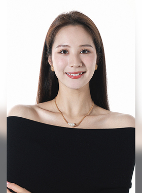 muer沐耳天然巴洛克珍珠项链锁骨链吊坠时尚度假松弛感