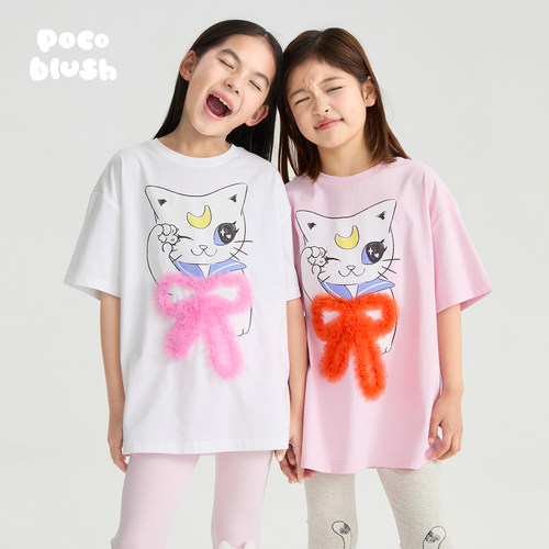 【月光剪刀手】手绘涂鸦T恤全棉