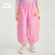温暖舒适摇粒绒裤 pocoblush小小雪花暖绒长裤 女童秋冬2026新款 子