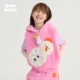毛毛马甲女童秋冬款 pocoblush 雪人不倒翁 连帽保暖雪人上衣