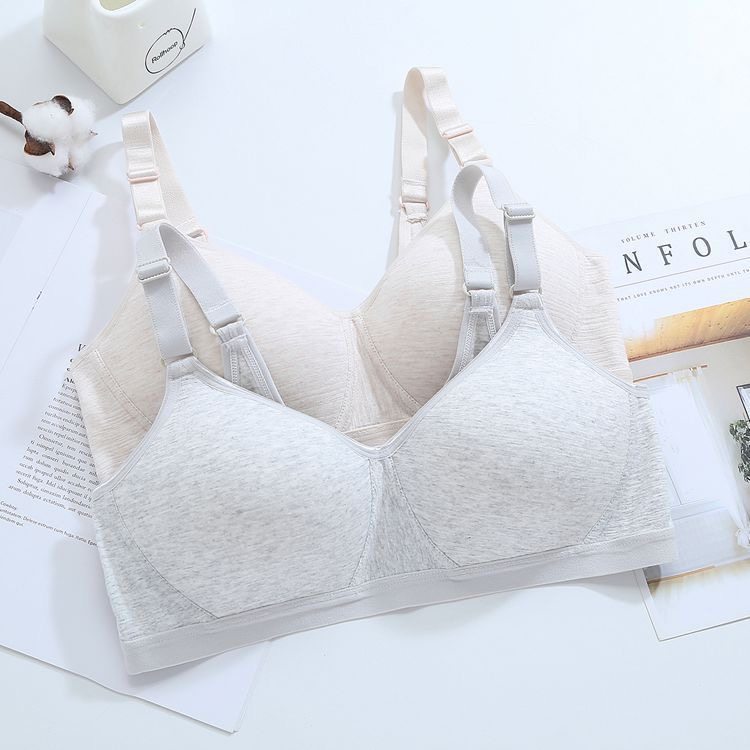 中老年妈妈胸罩纯棉后扣内衣无钢圈聚拢薄款彩棉文胸夏季薄海绵,女士内衣/男士内衣/家居服,文胸,淘宝优惠券,粉丝福利购,淘宝优惠卷
