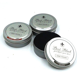 日本进口哥伦布斯COLUMBUS BB高级皮革上光蜡专业鞋蜡黑色无色