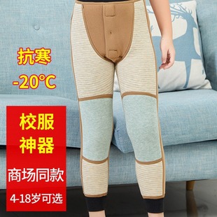浦江裤客服饰有限公司男童保暖裤加绒加厚德绒裤高腰儿童棉裤秋冬