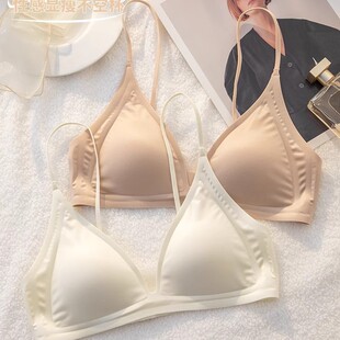 汕头市潮阳区贵屿暧美内衣针织厂原版法式三角杯内衣女大胸显小薄