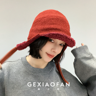 格小梵 ·日本ca4l保暖飞行帽羊毛防寒护耳帽女冬季雷锋亲子帽男