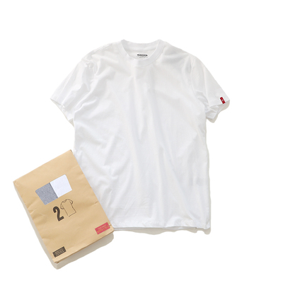 合身全棉纯色短袖t恤打底衫