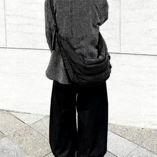 原创AC全部订做前后双折立体剪裁1981M廓形直筒休闲西裤休闲裤