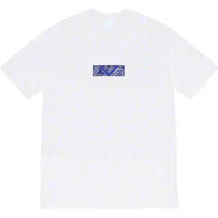 美潮自主原创19FW Bandana Box Logo Tee 腰果花 Bogo 短袖 T恤