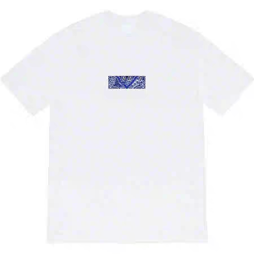 美潮自主原创19FW Bandana Box Logo Tee 腰果花 Bogo 短袖 T恤