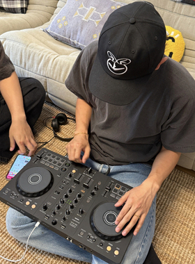 美潮Aphex Twin 6-Panel联名款专辑封面刺绣6片帽棒球帽 男女同款