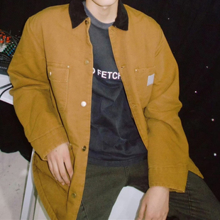 美潮原创联名款DETROIT JACKET密歇根帆布工装底特律夹克外套