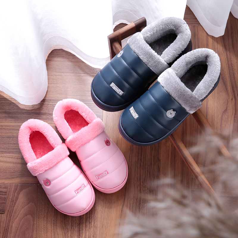 防水包跟冬季居家保暖棉拖鞋