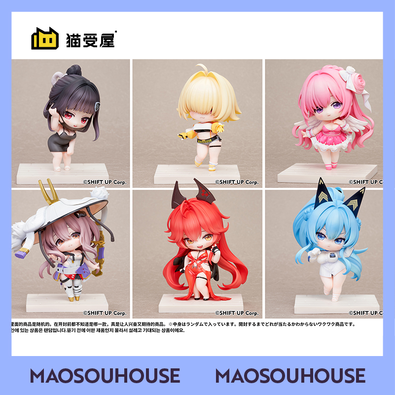 【猫受屋】预 HOBBY SAKURA 胜利女神妮姬 SAC 第2弹 Q版小手办