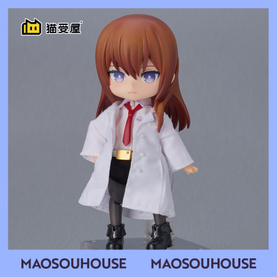 【猫受屋】定金 GSC 命运石之门 牧濑红莉栖 白衣 粘土人Doll手办