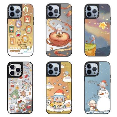 CASETi手机壳联名小羊波德莱尔圣诞节适用苹果iPhone16ProMax15plus14 13 12MagSafe磁吸壳华强北代购亚克力