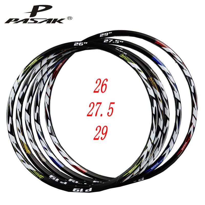 山地碟刹26寸27.5寸29寸山地车圈自行车轮圈32孔24孔铆钉双层刀圈