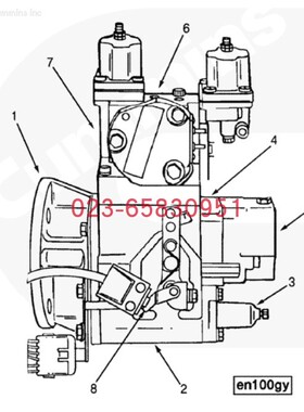 cqcumminsKTA-50G5 PUMP FUEL PT燃油泵 高压油泵 柴油泵 3059635