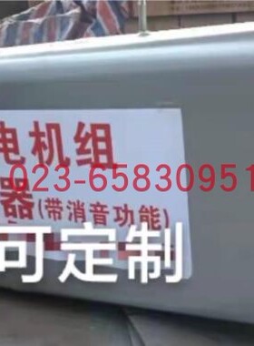 柴油发电机组 烟尘处理器 烟尘消除 消音器