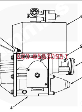 美国cumminsKTA-525 PUMP FUEL PT燃油泵 高压油泵 柴油泵3070324