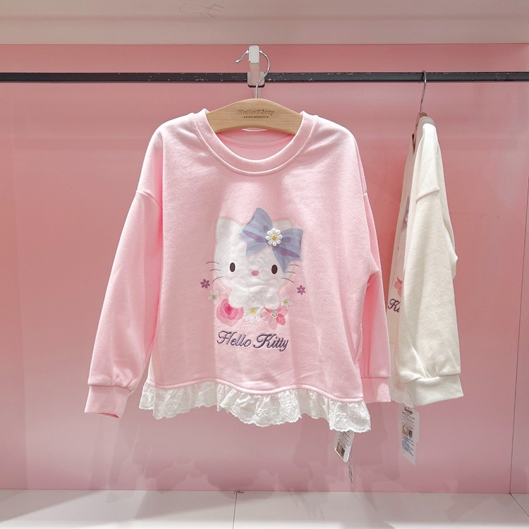 HelloKitty女童毛圈棉卫衣