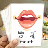 儿童早教识字闪卡片反义词启蒙认知自闭症语言迟缓训练幼儿园教具