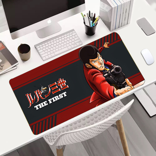 鲁邦三世 次元大介 峰不二子 周边二次元大鼠标垫电竞键盘垫桌垫