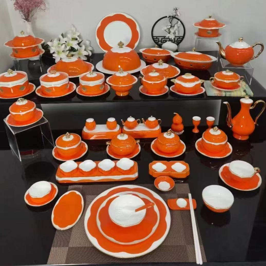 巴度骨瓷酒店摆台餐具套装
