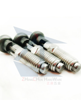 ZAQ56/66粗牙SMXYAS/SMXYKS6/8/10/12旋转柱塞弹性分度销手柄螺丝