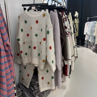 新款女士睡衣套装秋冬款半边绒柔软细腻不掉毛保暖舒适家居服套装