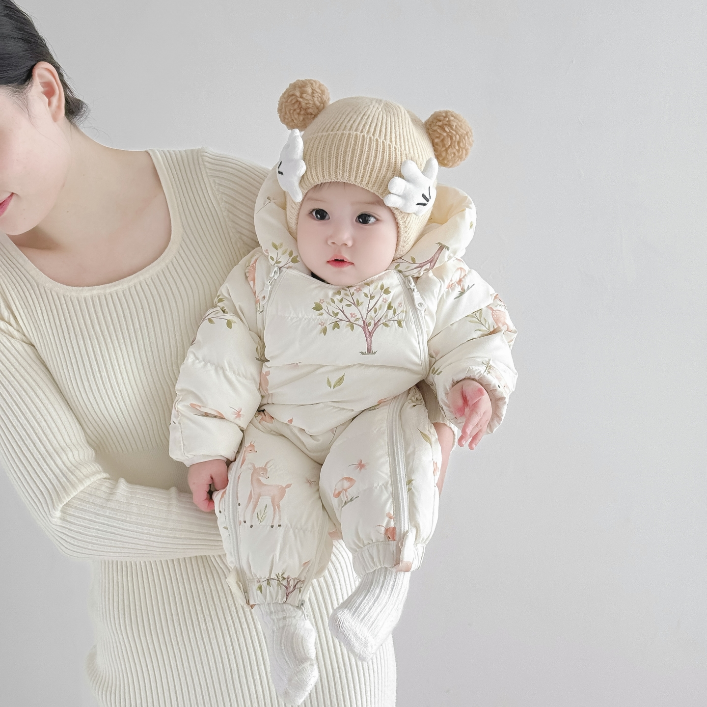 正宗90白鸭绒保暖性更好