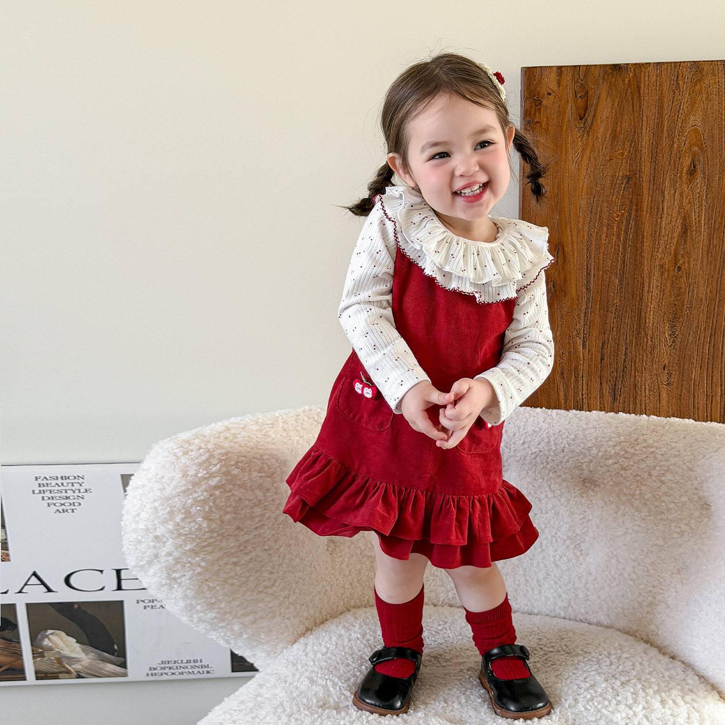 童装女童连衣裙春装2026新款儿童公主裙背心裙婴儿女宝宝裙子套装