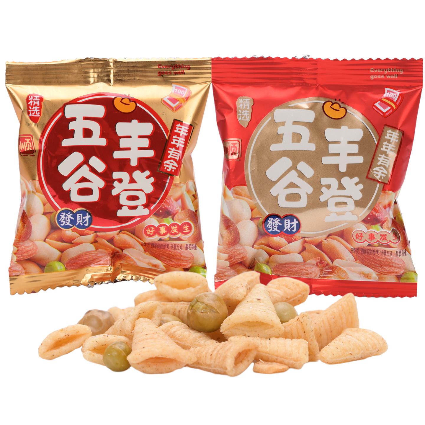 吉祥客五谷丰登什锦果仁散装500g乔迁结婚喜糖果休闲零食年货