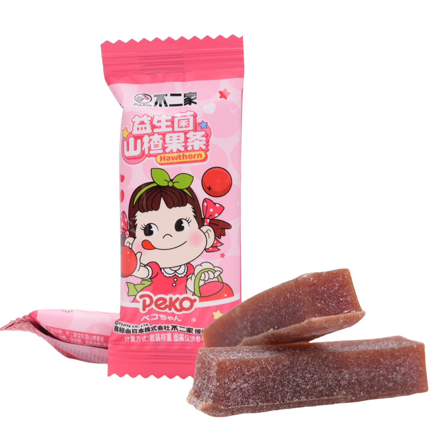 不二家益生菌山楂条散装500g