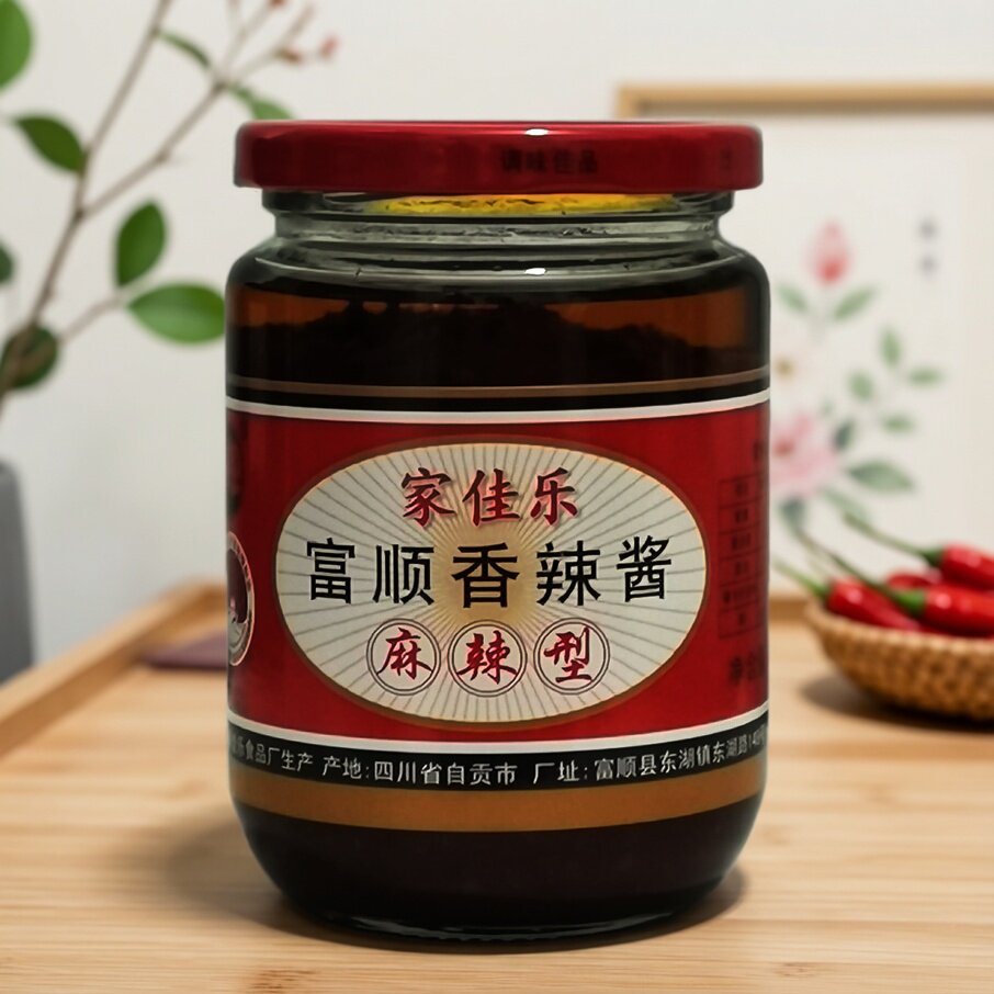 麻辣酱香辣酱四川富顺调味料图片