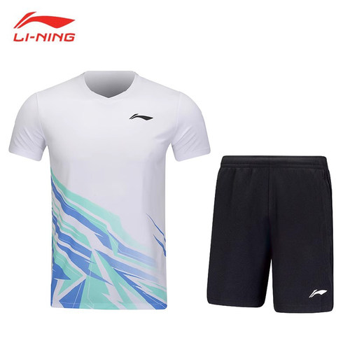 李宁速干羽毛球服俱乐部套装