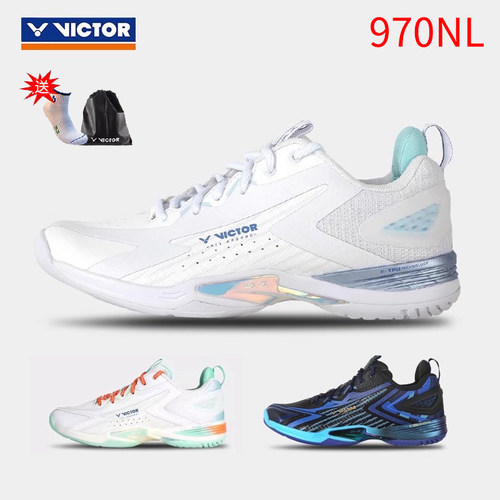 威克多VICTOR胜利新款970NL超临界氮气中底减震透气耐磨羽毛球鞋