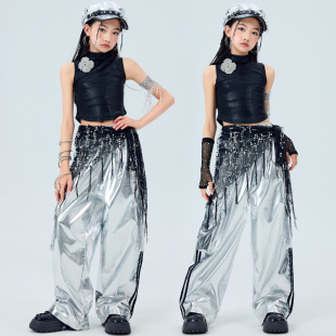 衣服APT 浪漫樱花苹果香烦恼歌女孩走秀串烧胜利之舞蹈表演出服装