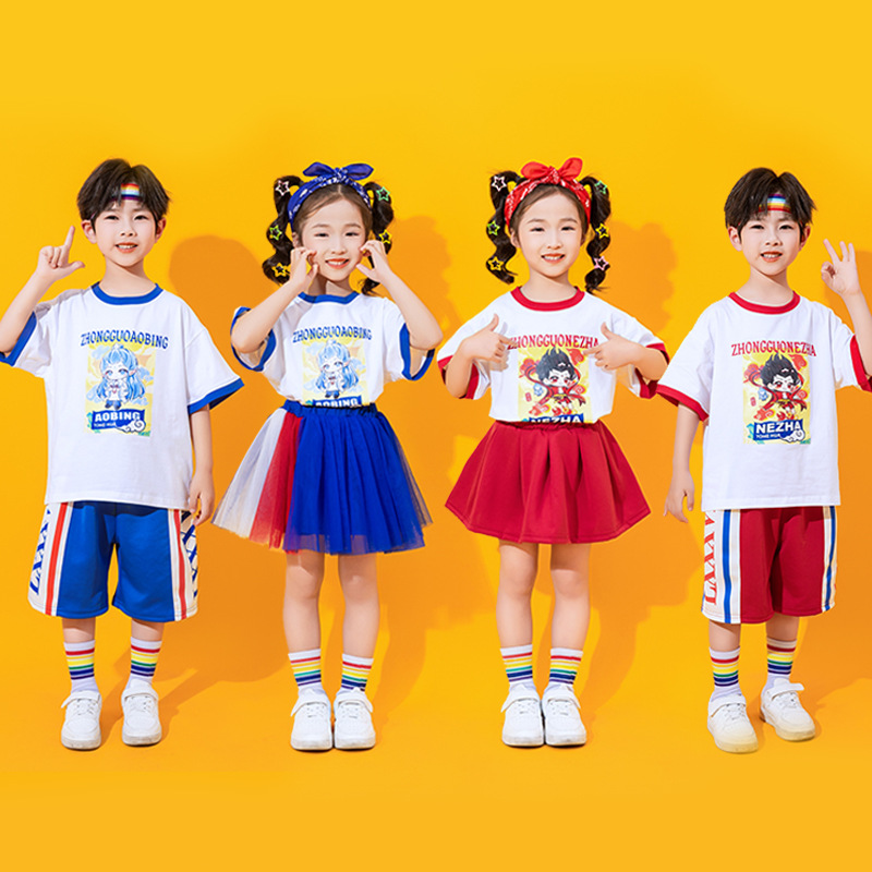 六一儿童演出服哪咤cos服装敖丙