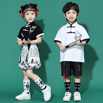 六一儿童古装汉服演出服男女童幼