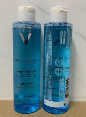 Vichy薇姿泉之净爽肤水200ml蓝水保湿清洁净化控油抗瑕