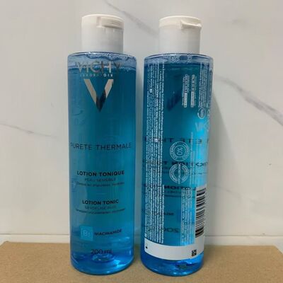 Vichy薇姿泉之净爽肤水200ml蓝水保湿清洁净化控油抗瑕