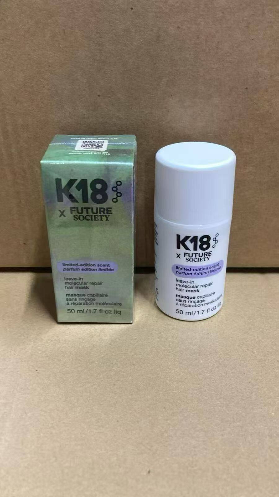 代购加拿大 K18免洗发膜黑科技限定香氛版修复漂染烫受损毛躁分叉