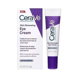 CeraVe 适乐肤skin renewing提亮淡化眼圈烟酰胺紧致眼霜15mla