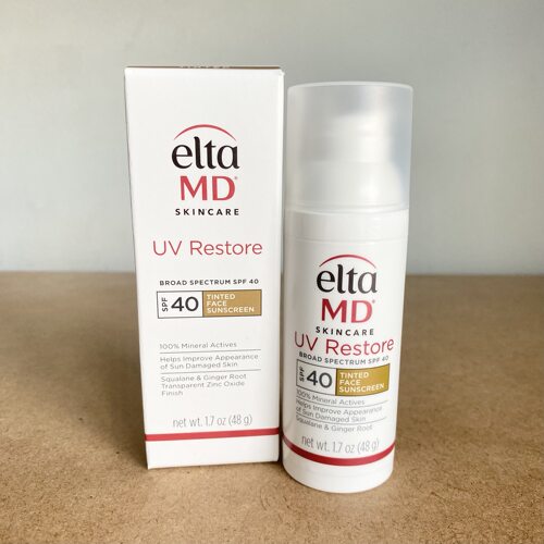 新版～美国EltaMD UV Restore广谱有色防 晒霜SP F40 Tinted 48g