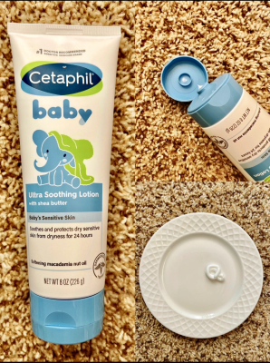 美版cetaphil丝塔芙宝宝日常保湿乳无香乳木果油缓解干燥粗糙226g