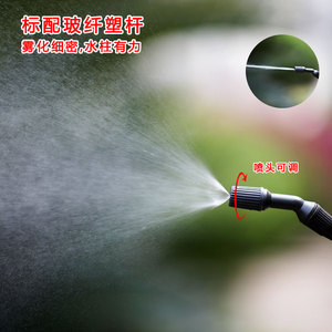 牌3L5L8L喷雾器手动气压农用园艺消毒浇水清洗玻璃喷壶打药