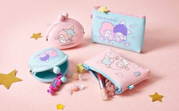 日本新款代購 歐 雙子星 twinstar可愛印花硅膠化妝袋筆袋零錢包在类目 节庆用品/礼品, 创意礼品, 创意零钱包中 - 来自Buy2taobao.com提供专业的淘宝代购服务