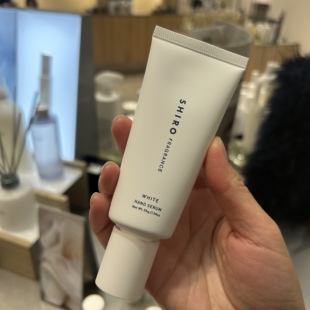 11月限定WHITE！日本shiro保湿香氛护手霜头发喷雾香水