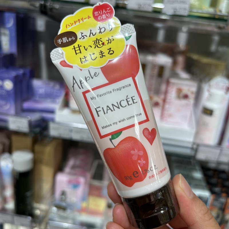 秋冬限定爱恋苹果!日本fiancee滋润保湿香氛护手霜50g