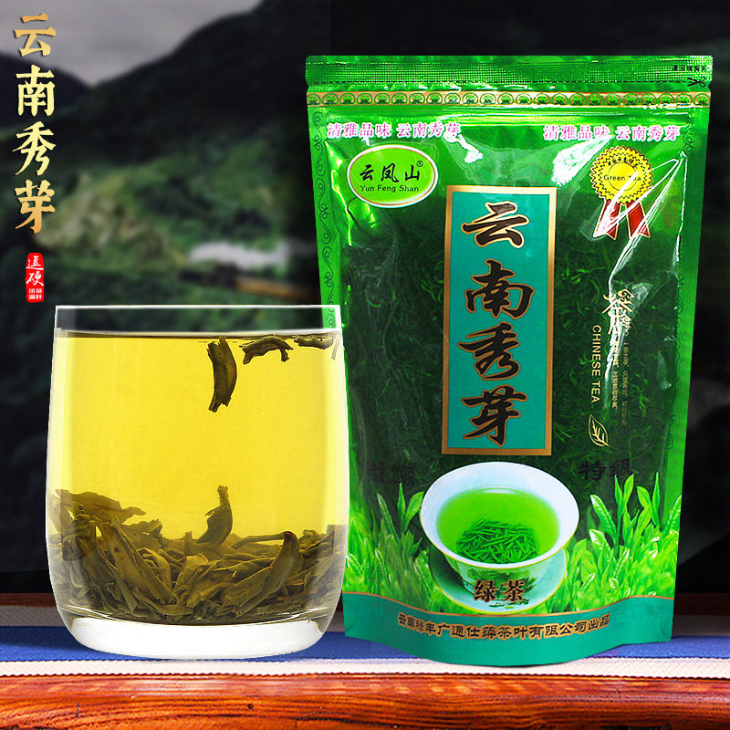 云南秀芽绿茶袋装云凤山
